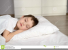 Kid Sleeping In Bed Clipart Image
