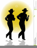 Country Couples Clipart Image