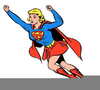 Flying Cape Clipart Image