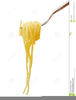 Pasta Fork Vector Image