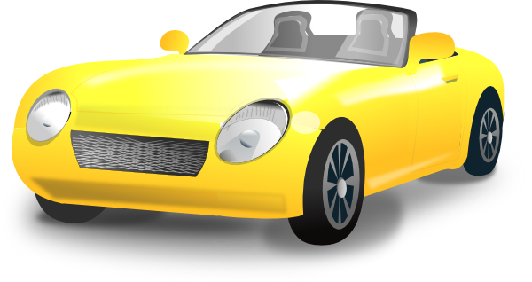 clipart convertible car - photo #14