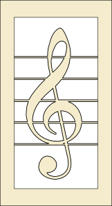 Violin Key Clip Art