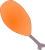 Chicken Drumstick Clip Art