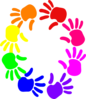 Circle Of Hands Clip Art