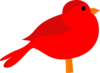 Red Bird Clip Art