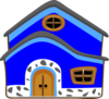 Casa Azul Blue House Clip Art