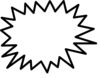 Explosion Blank Pow Clip Art