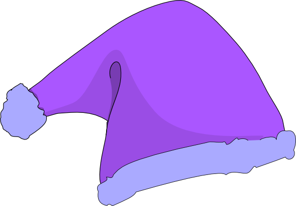 purple hat clipart - photo #37
