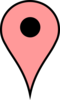 Map Pin Pink Clip Art
