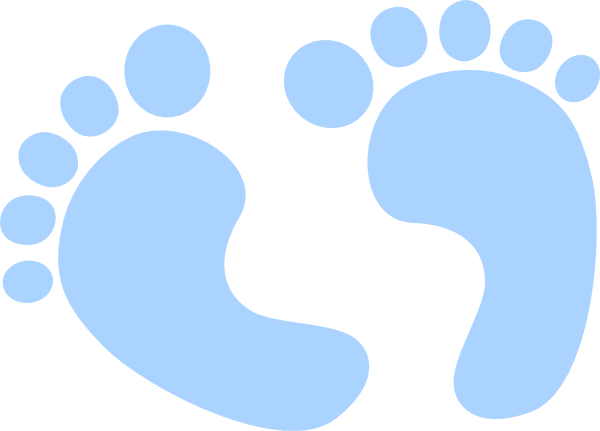 clipart of baby feet - photo #21