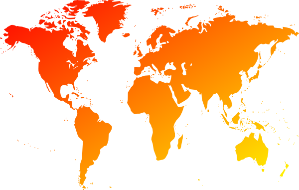 clipart of world map - photo #6