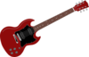 Red Gibson Sg Clip Art