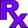 Purple Rx Clip Art