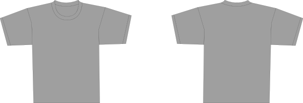 grey t shirt clip art - photo #15