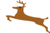 Rudolph-square2 Clip Art