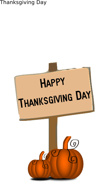 clipart happy thanksgiving signs - photo #4