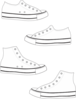 Canvas Shoes Clip Art