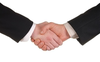Greeting Handshake Clipart Image