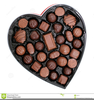 Chocolate Heart Clipart Image