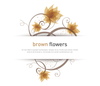 Brown Flowers 1 Image