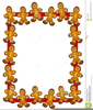 Free Gingerbread Man Border Clipart Image