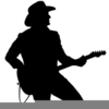 Country Singer Clipart Image