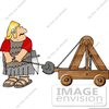 Roman Sandals Clipart Image