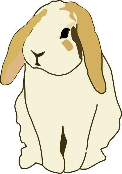 free cartoon rabbit clip art - photo #11