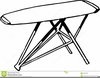 Ironing Board Clipart Image