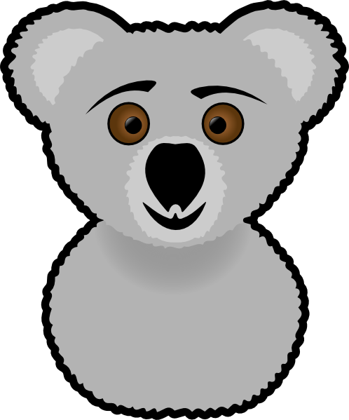 cute koala clipart - photo #14