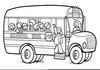 Bus Coloring Pages Image