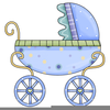 Baby Carriage Clipart Free Image