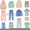 Casual Clothes Clipart Image