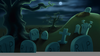 Graveyard Cartoon Wallpaper Image