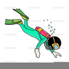 Free Clipart Scuba Diver Image