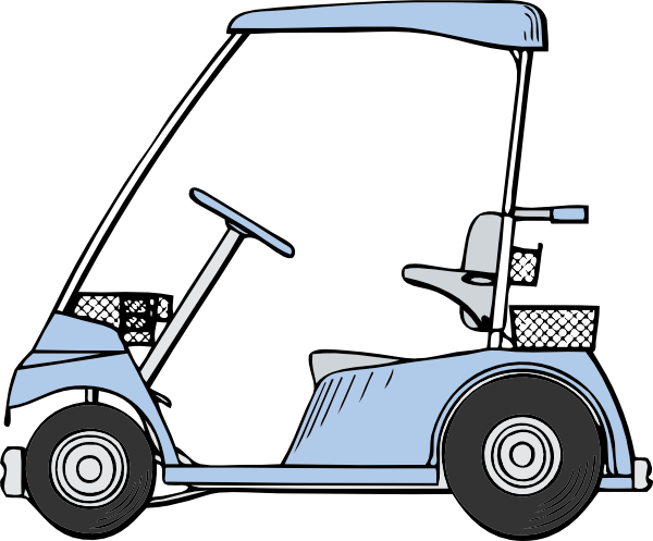 free clip art of golf cart - photo #1
