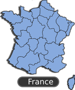 Map Of France Clip Art