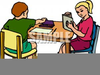 Free Clipart Students Desks Image