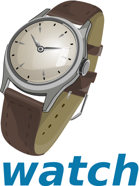 clipart picture of watch - photo #1