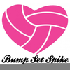 Clipart Volleyball With Heart Image