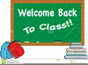 Welcome To Class Clipart Image