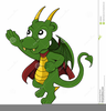 Yellow Dragon Clipart Image