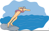 Swimming And Diving Clipart Image