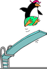 Diving Board Clipart Image