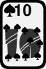 Ten Of Spades Clip Art