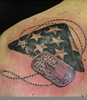 American Soldier Tattoo Image