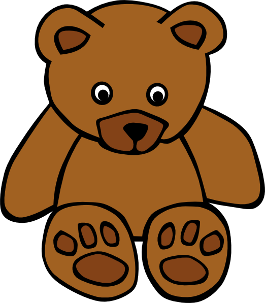 teddy bear vector clipart - photo #3