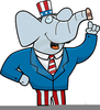 Gop Elephant Clipart Image