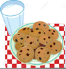 Free Cookies And Milk Clipart Image