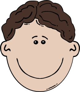 Boy Face Cartoon 3 Clip Art